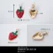 A1540-1 草莓金屬配件 3入 (A1540-1 Strawberry Décor)