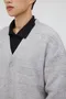 【22FW】韓國 橫條紋網眼針織外套