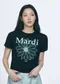 MARDI MERCREDI SLIM TSHIRT FLOWERMARDI 雛菊小花 短版上衣