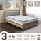 日式匠心床頭+高腳床架+獨立筒床墊 房間組3件 單大3.5尺