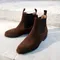 BASILE COMMANDO BROWN SUEDE LAST 7505