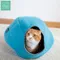 Lifeapp CAT CAVE寵愛貓窩．兩用躲貓貓洞睡窩-原色系列，好玩又好睡