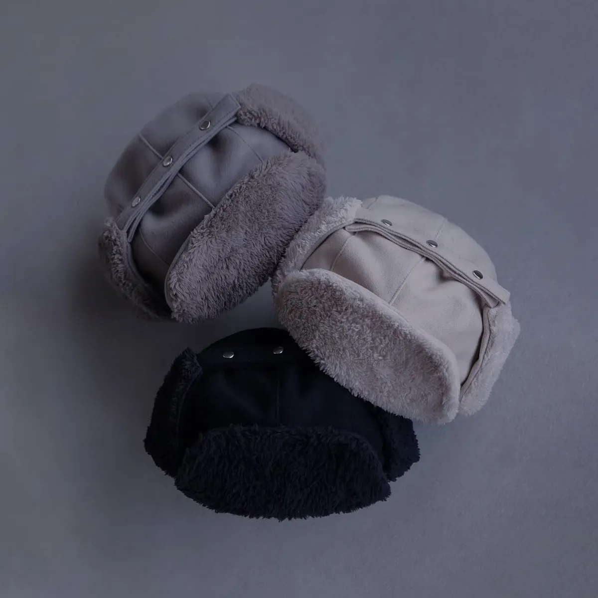 THE H.W DOG&CO　LIGHT MELTON FLIGHT CAP H.W.DOG & CO. LIGHT MELTON FLIGHT CAP