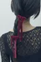 【🇯🇵日選物】GOLDY｜Velour Long Length Ribbon Set Clips