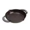 STAUB 雙耳不沾鍋 24CM 黑色 #40509-384