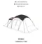 紅圖騰【Outdoorbase】2E帳篷黑色頂布 22499 2E帳專用