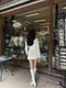 ✈高級感小姊姊-韓國短版小香毛呢套裝(可單買)