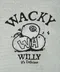 【25SS】Wacky Willy 字母小火柴針織短袖上衣(綠)