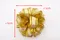金色冰晶澎澎花(W537G-2/Golden ice crystal Pengpeng Flower) ｜手作｜布置｜金色｜緞帶用途