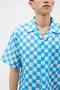 【23SS】韓國 棋盤格造型短袖襯衫