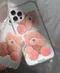 Byemypie－pink jelly bear粉紅玩偶熊手機殼