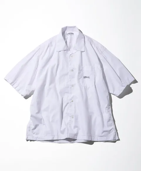 トップス CAHLUMN Magazine Chain Stitch Shirt Magazine Pocket Chain Stitch Shirt 