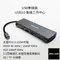MasVidia USB Type C 10合一多功能轉接器 USB3.0 PD充電集線器 HDMI轉接頭 (USB集線器 USB Hub 台灣品牌)