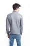 Sponage 灰色 菱格質感鋪棉頂級小羊皮皮衣