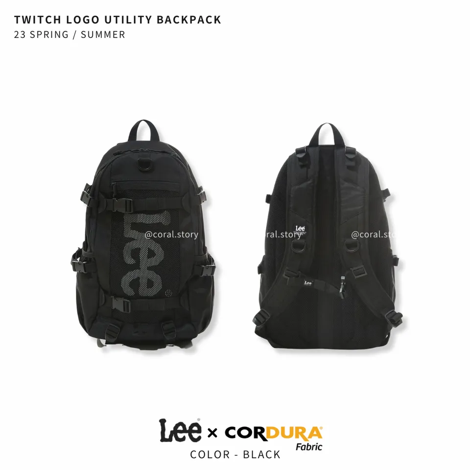 BAG LOGO PACKABLE 【LEE】TWITCH LIGHTWEIGHT
