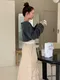 LINENNE－bio cargo skirt (beige)：斜紋口袋工裝長裙