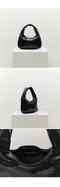 韓國設計師品牌Yeomim -mini plump bag (crinkle black)