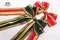 閃耀節慶蝴蝶結(Luminous Holiday Bow)｜綠色｜點點｜節慶｜金色｜裝飾｜緞帶用途｜紅色｜聖誕樹｜聖誕
