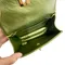 CHANEL Vintage | 金屬綠色Mini coco15cm口蓋包 斜背包