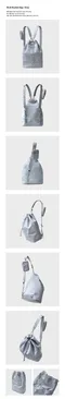 4ourb－Multi Bucket Bag：束口造型背包2way