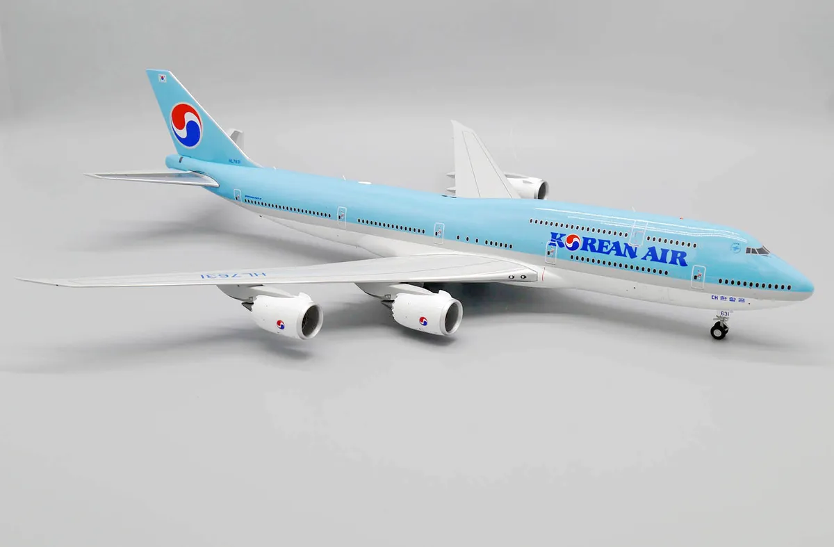 【2025A/W新作★送料無料】 ボーイング747-400 大韓航空 1/100スケール 航空機・ヘリコプター