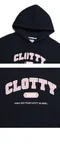 【22SS】 Clotty 文字Logo連帽Tee（深藍）