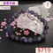 🌸貞緣水晶飾品🌸AB026高貨堇青透體手鍊7+mm/透體