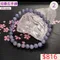 🌸貞緣水晶飾品🌸AB040坦桑石手鍊6+mm/6+近7mm