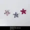 A1148 馬眼花造型亮鑽貼片 10入  (Star Cubic Zirconia)
