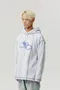 【25SS】Romantic Crown 雙圓環LOGO連帽TEE(淺灰)