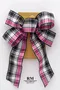 搖滾色系蝴蝶結(PF137W/Rock-inspired Butterfly Bow) ｜手作｜布置｜格紋｜緞帶用途