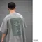 REPUTATION PRODUCTIONS® DELIVERING DAILY WEAR CHOOSE pieces patchwork / D-TEE.SS - 裁片拼接短tee / 靛青綠