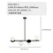 【鹿屋燈飾】DHJ-086-1 現代簡約玻璃球長吊燈｜LED G9 5W 3000K暖光｜玻璃吊燈 精品店吊燈 中島吊燈 餐廳吊燈
