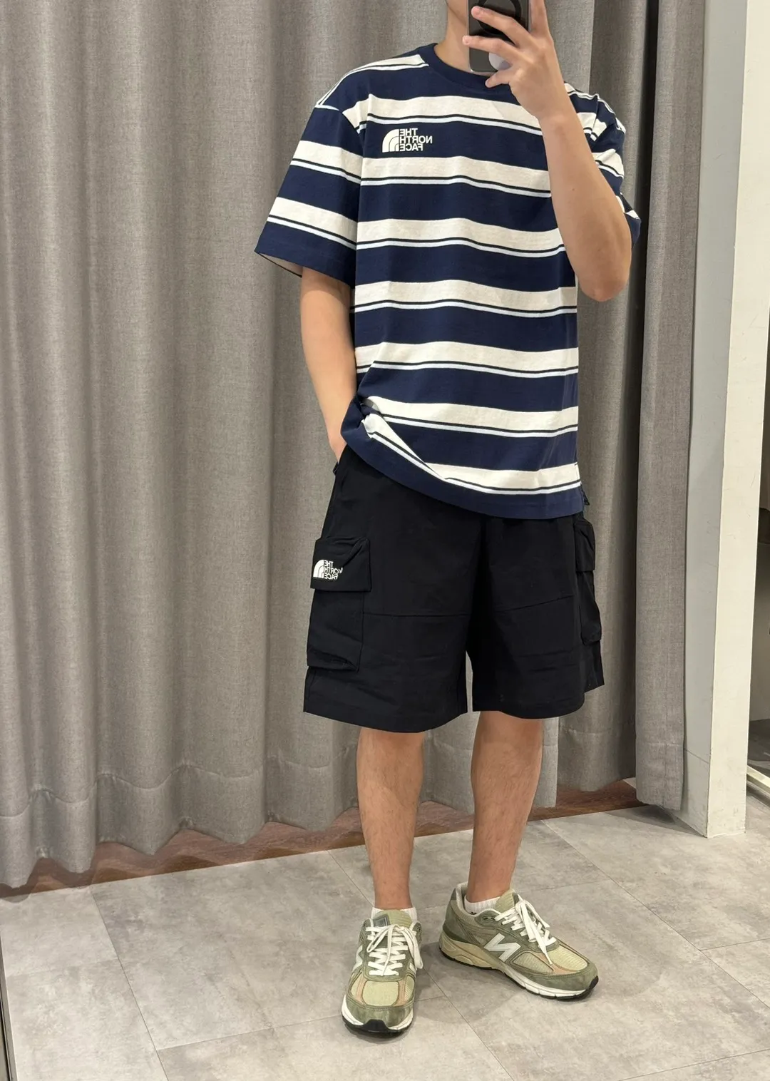 ★THE NORTH FACE☆DURO STRIPE S/S R/TEE NT7UR28 NT7UR28C_NT7UR28C_primary_f.