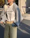 LINENNE－ mohair bolero cardigan (2color)