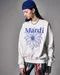 MARDI MERCREDI SWEATSHIRT FLOWERMARDI 花朵大學T