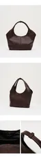 韓國設計師品牌Yeomim－medium vase bag (choco brown) 中款花瓶包 低調可可棕