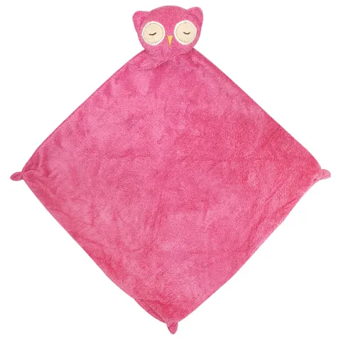 ANGEL DEAR Lovie Blankie (Pink owl)