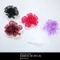 AF555 五色透感玫瑰花朵配件 5入/組  (Rose Décor)