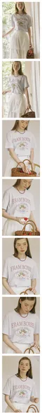 夏季折扣/ourhope－Framboise T-shirt（3color）