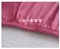 200織紗精梳棉三件式床包組(雙人)艷桃紅