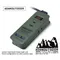 軍綠［ADAMOUTDOOR］3座擴充USB延長線 ADPW-CE232U11(G)