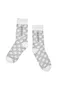 【22SS】 Nerdy DNA造型中筒襪(淺灰)