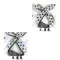 PP1576-34愛心鐵絲交叉髮帶 (Love iron wire cross headband)