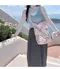 👛👜碎花布大容量帆布長肩背斜跨包（無拉鏈）👝🎒 結單日:5/31