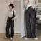Slowand made－today denim紋理刷色直筒牛仔褲：4 size（有加長版本）