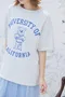 美式復古UCLA小熊 鬆軟T恤＿(2色:灰）