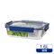 樂扣樂扣 頂級透明耐熱玻璃保鮮盒/1600ML/長方形