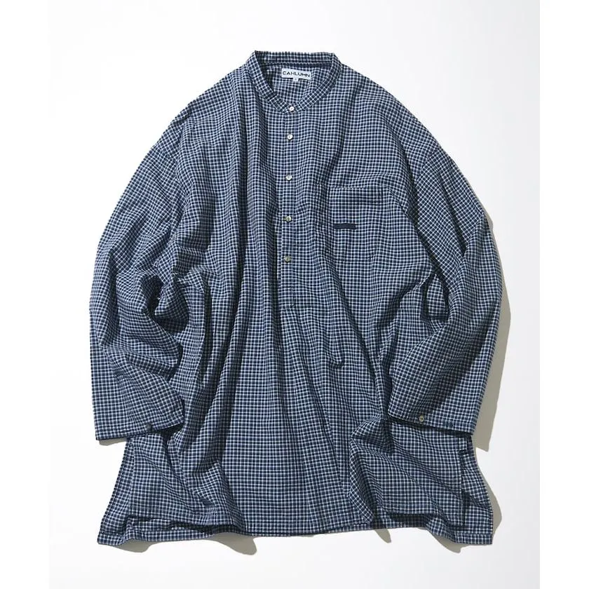 CAHLUMN｜Silk Cotton Long Sleeve T-Shirt