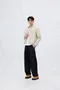 【26SS】韓國 復古細直紋短版長袖襯衫(3色)